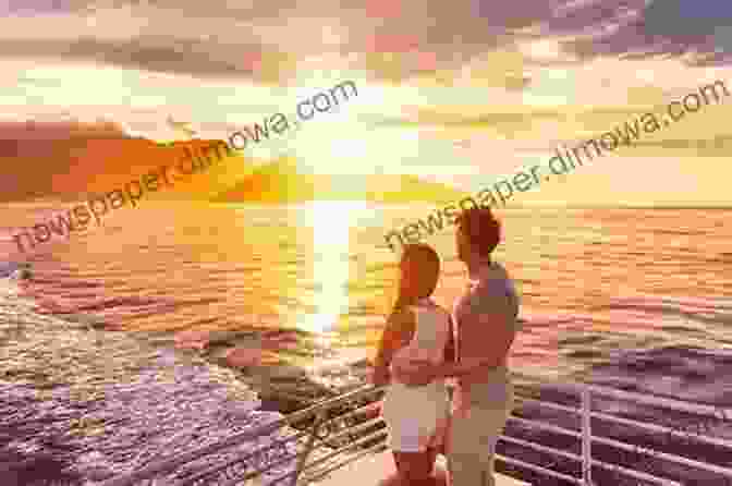 A Couple Enjoying A Romantic Sunset On A Cruise Ship What To Expect On Your First Cruise