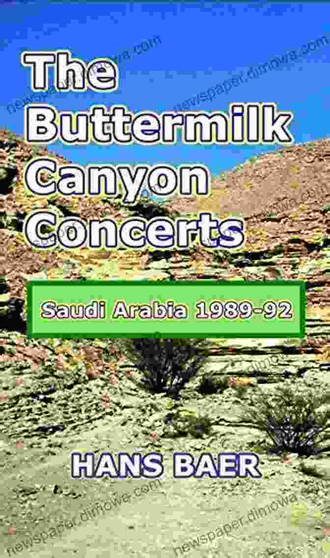 A Photograph Of A Group Of Saudi Youths Enjoying A Concert At The Buttermilk Canyon. The Buttermilk Canyon Concerts: Saudi Arabia1989 1992