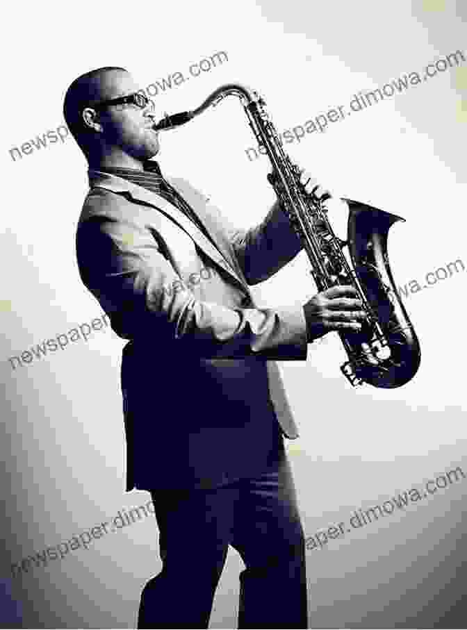 A Portrait Of A Jazz Musician Playing The Saxophone Hollywood Heart Jazz Jordan