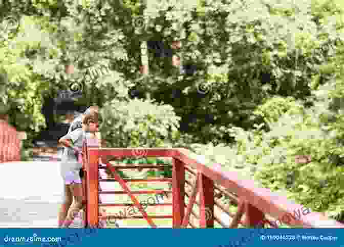 A Young Boy And Girl Standing On A Bridge In The Forest Study Guide: Bridge To Terabithia By Katherine Paterson (SuperSummary)