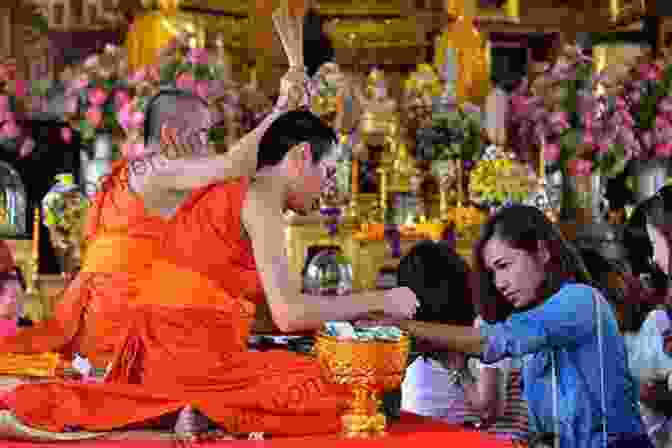 Buddhist Monks Participating In An Ordination Ceremony In Thailand The Ordination Of The Buddhist Monks: In Thailand