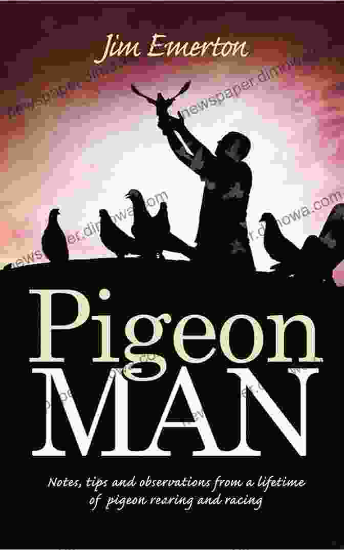 Jim Emerton, Known As The Pigeon Man, Holding A Pigeon In His Hands Pigeon Man Jim Emerton