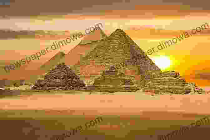 Majestic Pyramids Bathed In Golden Sunlight THE MYSTERY OF THE PHARAOH S TREASURE