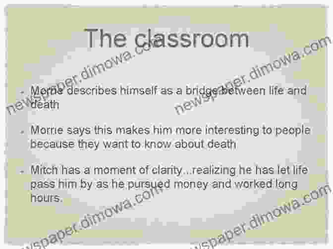 Morrie Delivers His Final Lecture To Mitch, Imparting His Final Words Of Wisdom. Study Guide For Mitch Albom S Tuesdays With Morrie (Course Hero Study Guides)