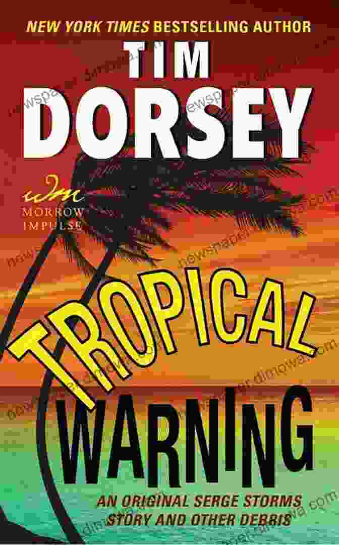 Terminal Tim Dorsey Book Cover Featuring A Florida Map With A Palm Tree And A Man In A Convertible Terminal 3 Tim Dorsey