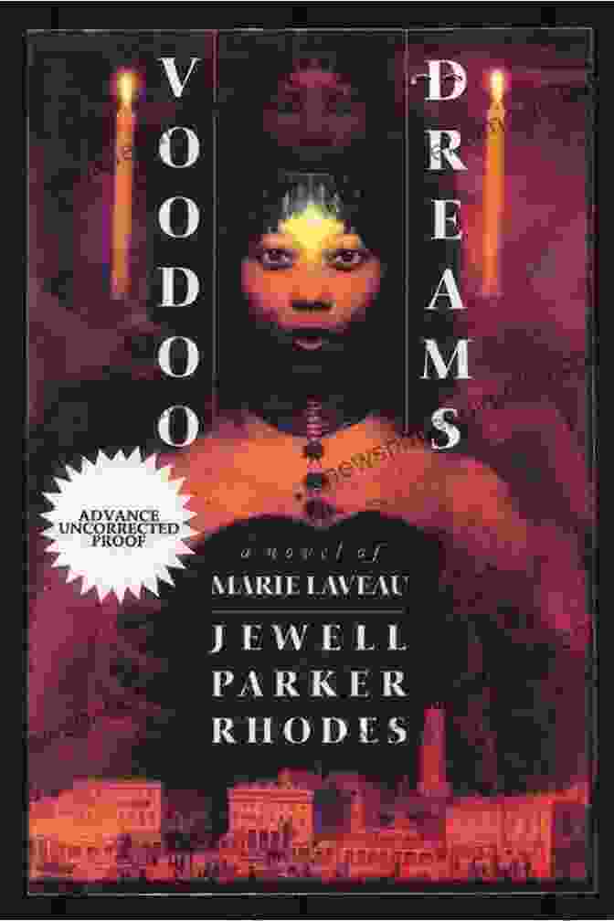 Voodoo Dreams Book Cover: A Captivating Portrait Of Marie Laveau, Adorned With Intricate Voodoo Symbols Voodoo Dreams: A Novel Of Marie Laveau